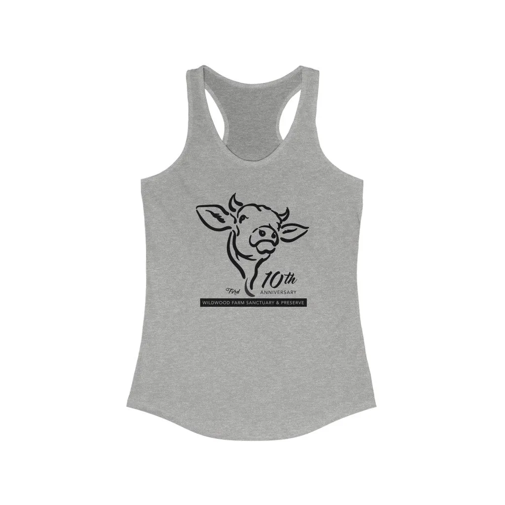10th Anniversary Ferd Women's Racerback Tank