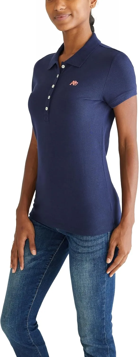 AEROPOSTALE Women's Aero Solid A87 Polo