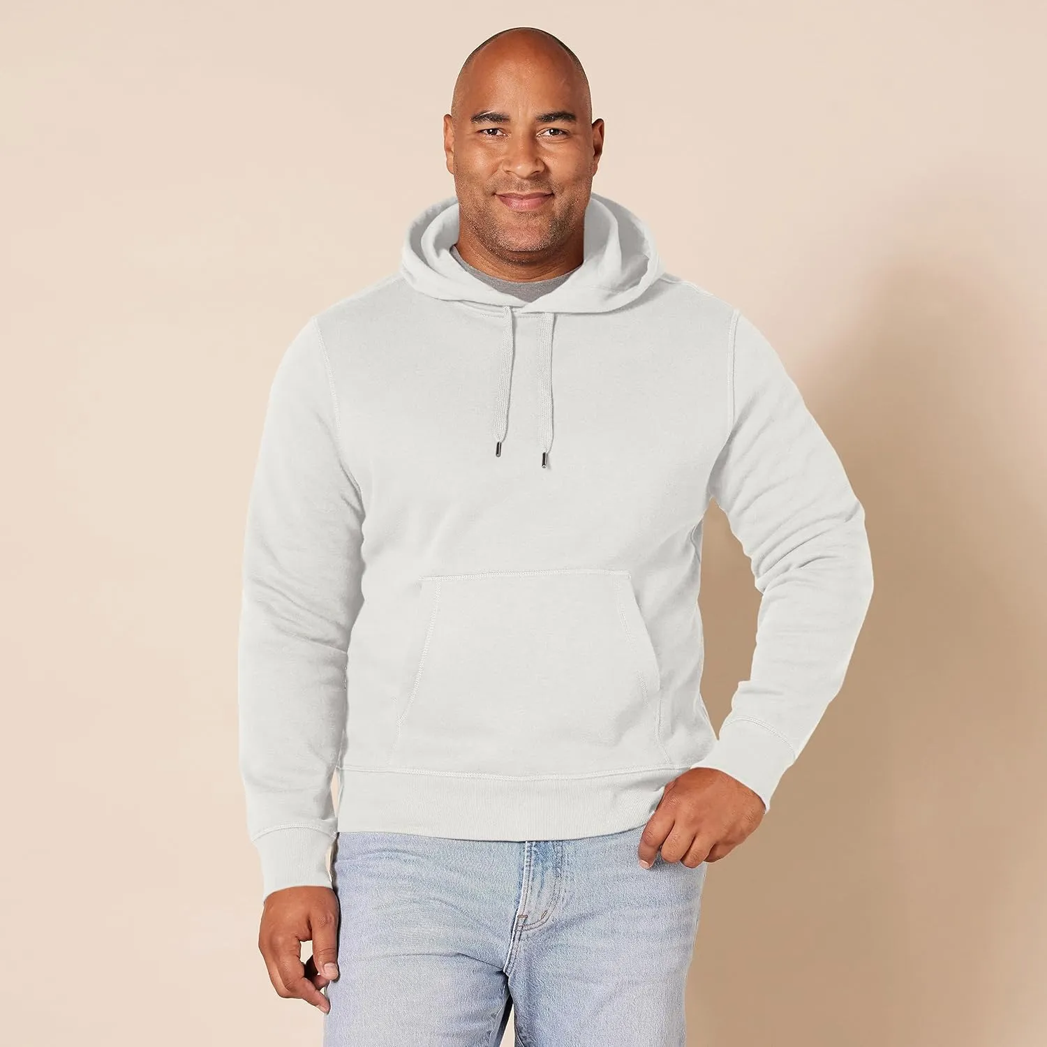 Amazon Essentials Men's Pullover Sweatshirt Hoodie, Big & Tall Options Available