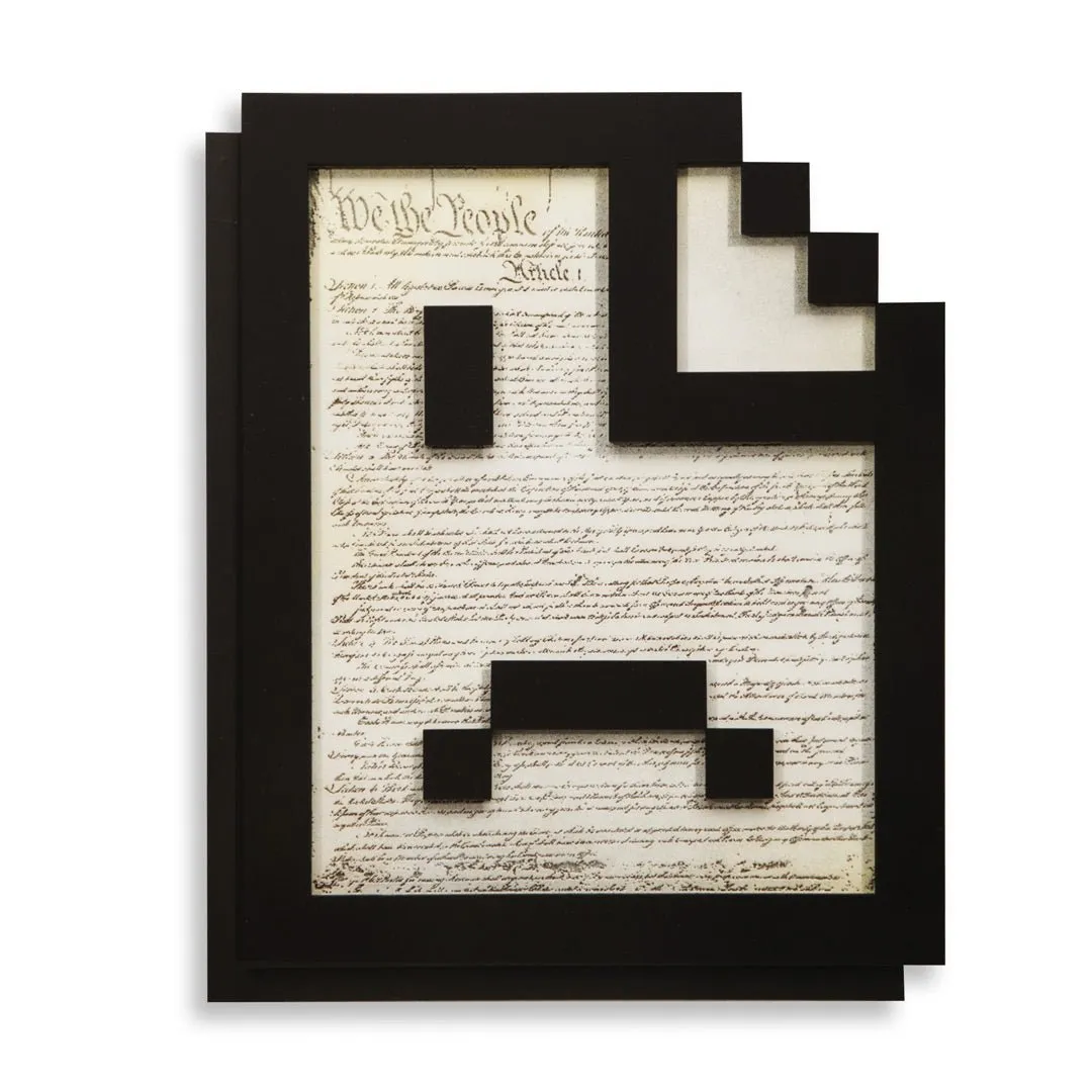 Broken Page Mixed Media Wood Print by Denial- Daniel Bombardier