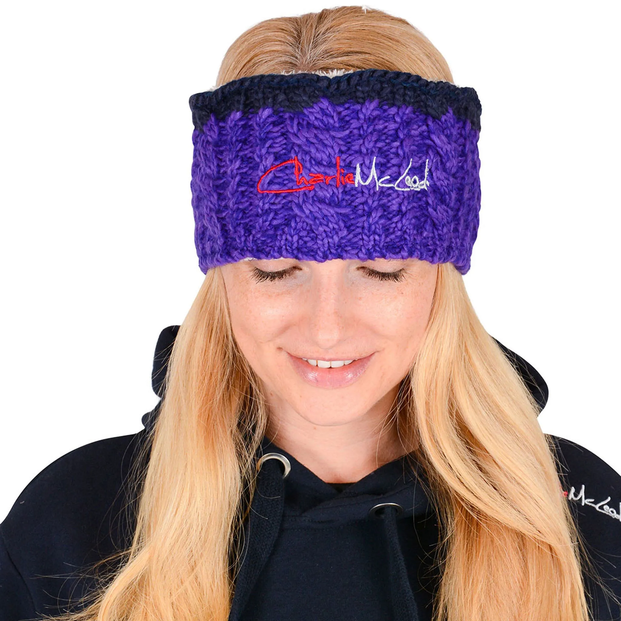 Charlie McLeod Knitted Fleece Lined Headband
