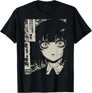 Horror Anime Manga | Japan Japanese Creepy Kawaii Goth T-Shirt