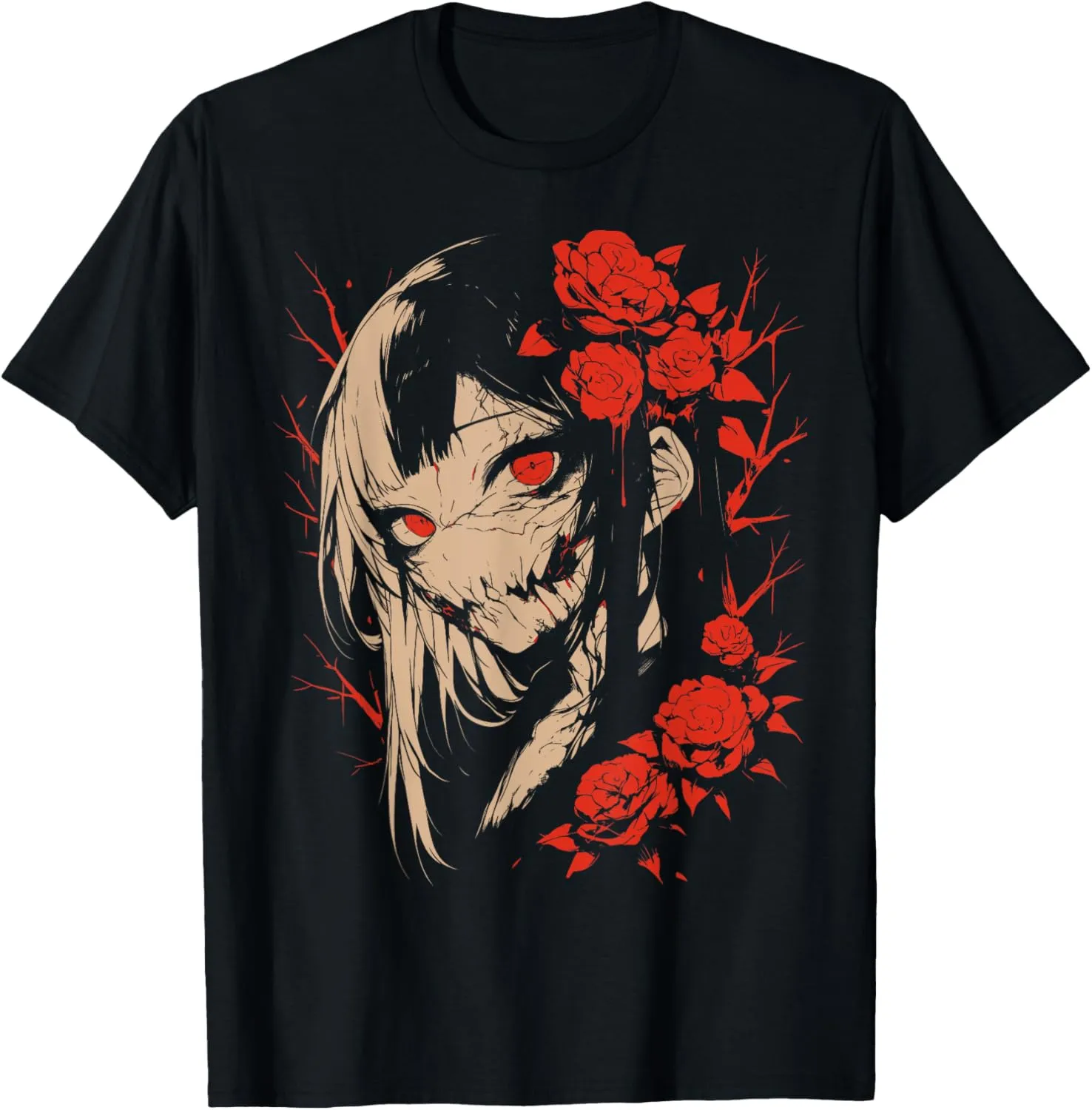 Horror Anime Manga | Japan Japanese Creepy Kawaii Goth T-Shirt