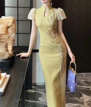 Petals cheongsam (preorder)