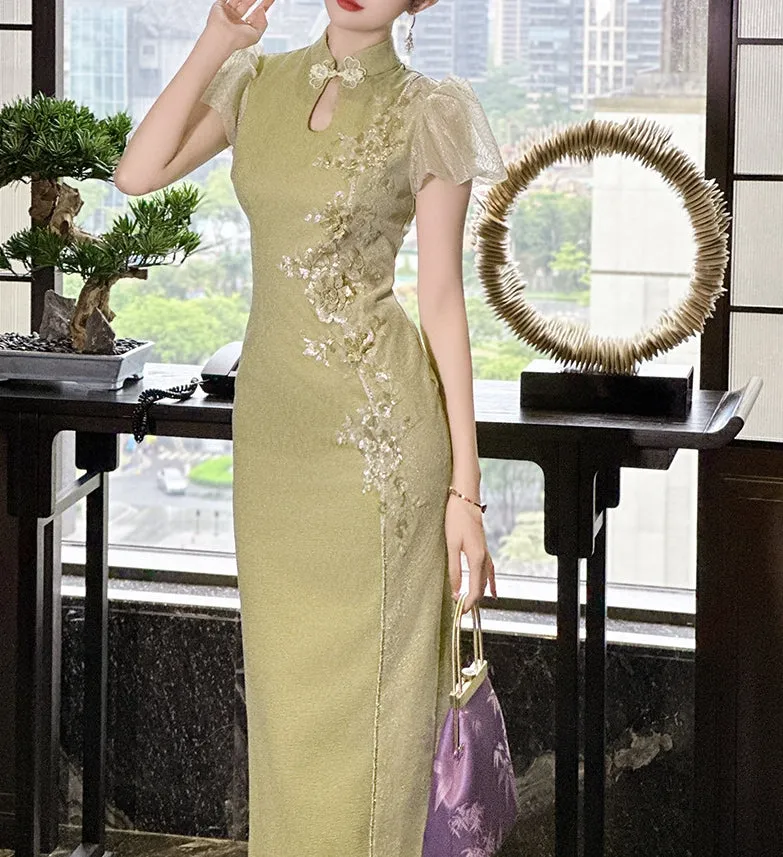 Petals cheongsam (preorder)