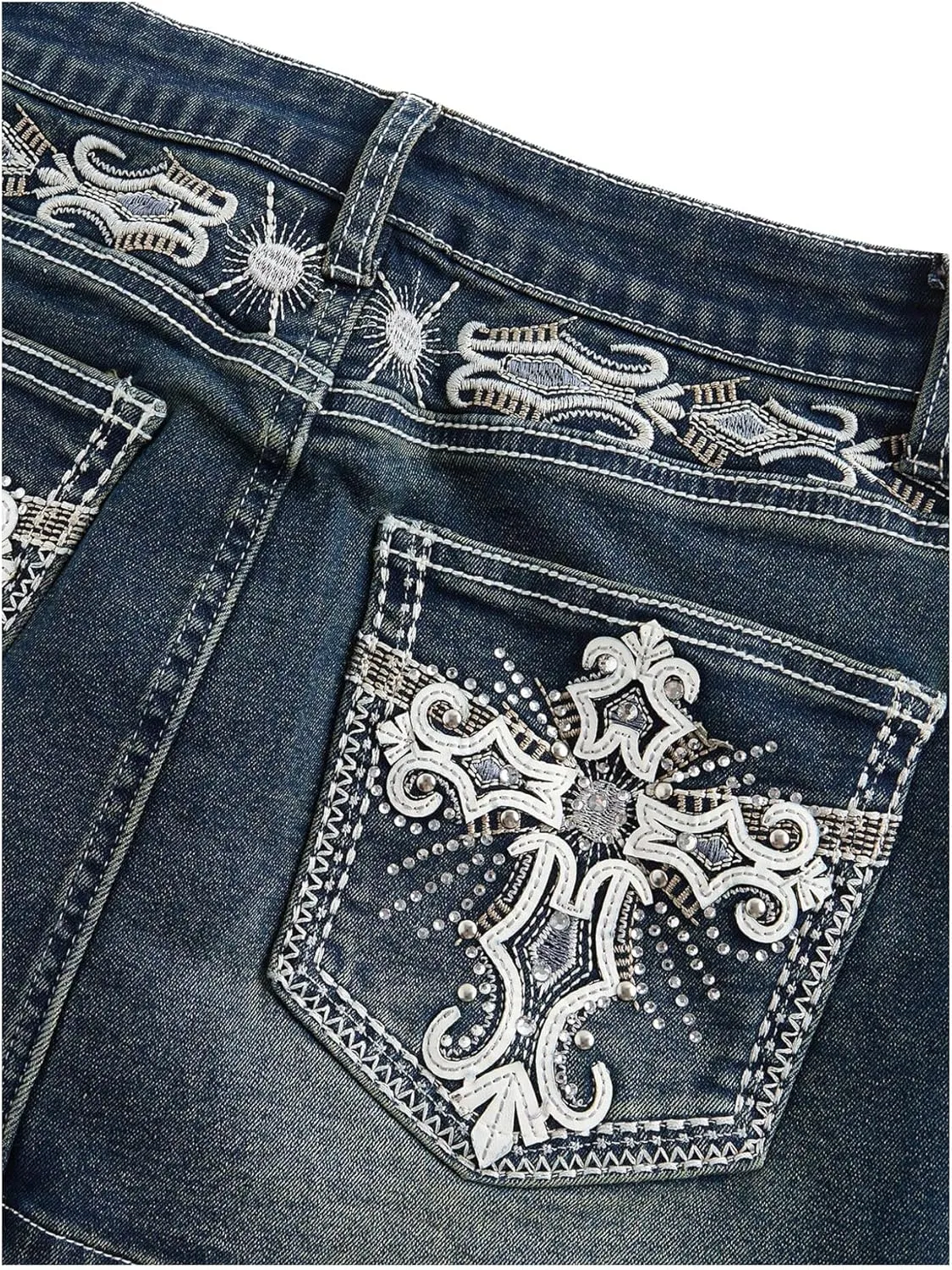 SOLY HUX Women's Plus Size Mini Denim Skirt Y2k Gothic Vintage Bodycon Jean Skirts
